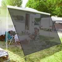 PHATRIP Lakóautó Napvédő Előfal 2.45x2.80m Univerzális Kemping Ernyő Szélvédő 1