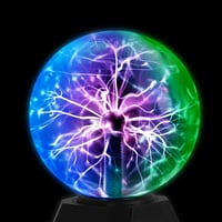 Pheashine 15 cm Plazmagömb Érintésérzékeny Hangérzékeny Tricolor LED Fénnyel 6
