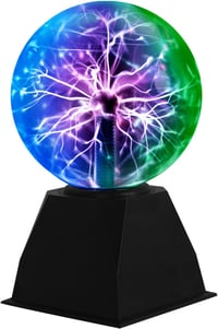 Pheashine 15 cm Plazmagömb Érintésérzékeny Hangérzékeny Tricolor LED Fénnyel 1
