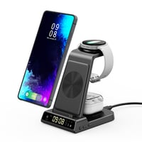 Indukčná nabíjacia stanica Phelinta 3 v 1 pre Samsung S26 Ultra/S26+/S25/S24/S23/Z Fold 6/Z Flip 7/Galaxy Watch 8/Ultra/7/6/Galaxy Buds 3/Pro bez adaptéra 1