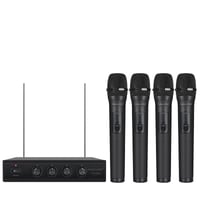 4-kanálový VHF bezdrôtový mikrofónny set Phenyx Pro so 4 ručnými mikrofónmi 1