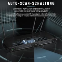 Phenyx Pro 8 Csatornás Vezeték Nélküli Mikrofonrendszer 8 Kézi Mikrofonnal, 40 UHF Frekvencia, 100m Hatótáv, Énekléshez, Karaokéhoz, Rendezv 5