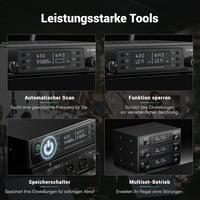 Phenyx Pro PTU-71A Wireless Mikrofon Rendszer 2x UHF Karaoke Egyházi 6