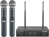 Phenyx Pro PTU-71A Wireless Mikrofon Rendszer 2x UHF Karaoke Egyházi 1