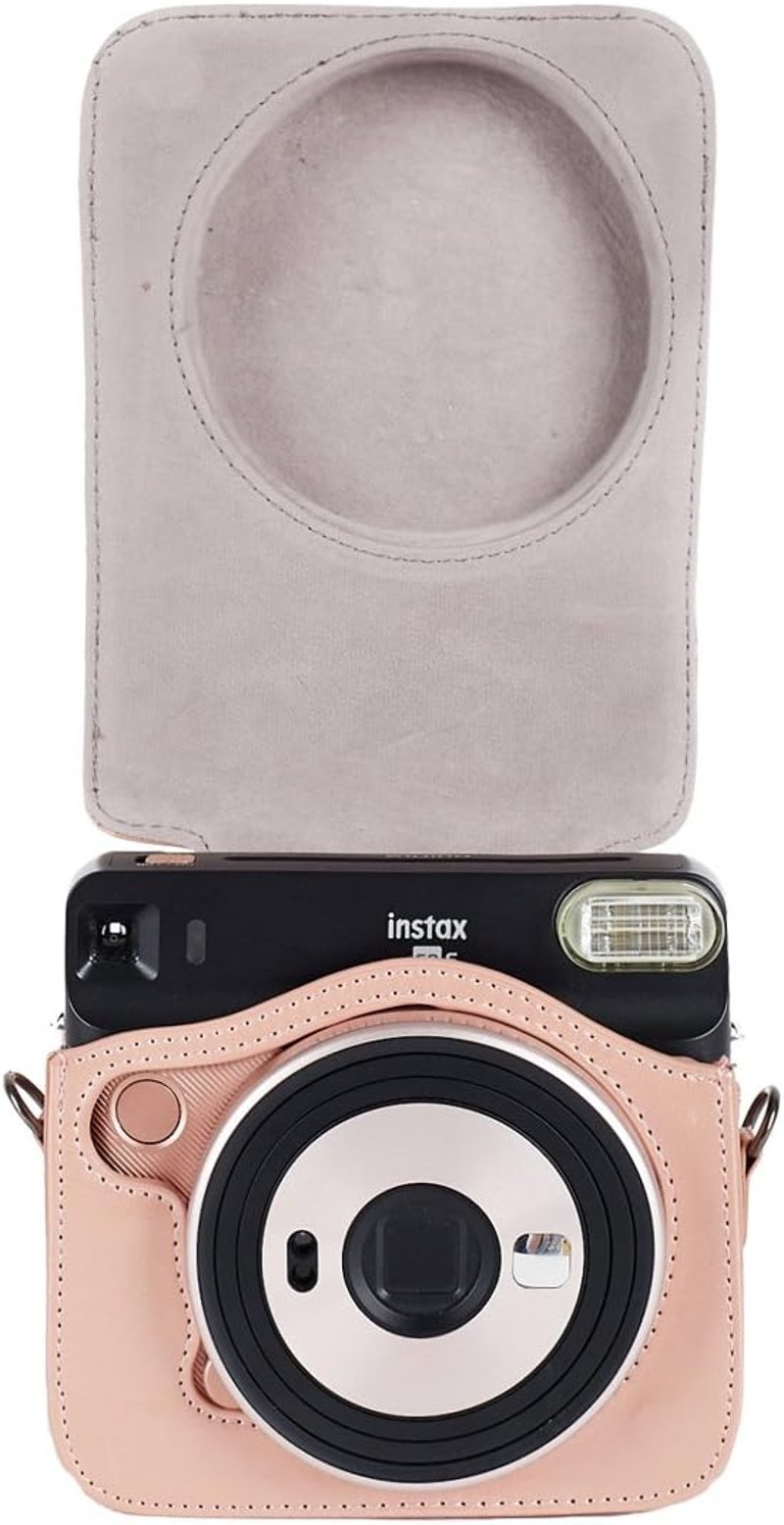 Phetium Instax SQ 6 Ex D Védőtok Puha PU Bőr Vállpánttal