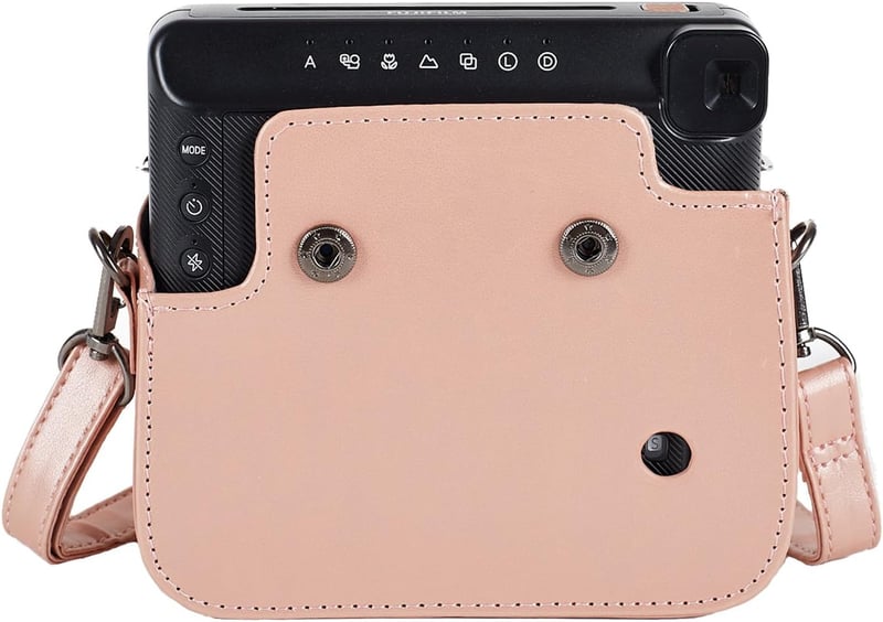 Phetium Instax SQ 6 Ex D Védőtok Puha PU Bőr Vállpánttal