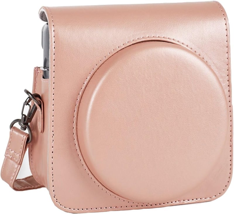 Phetium Instax SQ 6 Ex D Védőtok Puha PU Bőr Vállpánttal