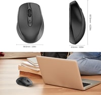Phiginoo 2.4G Wireless Egér Jiggler Laptop PC-hez, Alvásmegelőző Mozgásszimulátorral 6