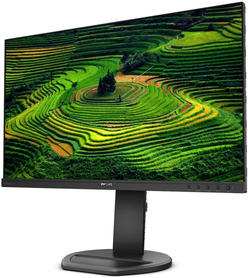 Philips 241B8QJEB 24" Full HD IPS Monitor USB 3.0 Hub Beépített Hangszóróval