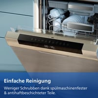 Friteuză cu aer cald Philips Seria 3000 cu coș dublu NA350/03 – 9 L, Negru 9