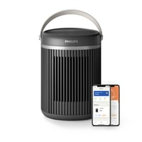Teplovzdušný ventilátor Philips 3000 Series CX3120/01 2000 W – tmavosivý 1