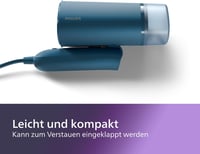 Philips 3000 Series hordozható gőzölő 1000W, kompakt és összecsukható, 100ml tartály 5