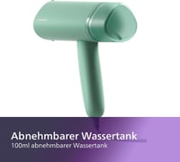 Philips 3000 Series hordozható gőzölő 1000W, kompakt összecsukható, 100ml tartály, 20g/perc gőz 2