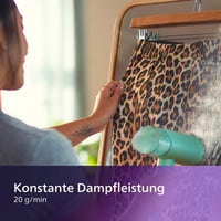 Philips 3000 Series hordozható gőzölő 1000W, kompakt összecsukható, 100ml tartály, 20g/perc gőz 3