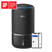 Purificator și umidificator 2-în-1 Philips Seria 3400 cu filtru HEPA NanoProtect, negru, pentru camere de până la 78 m² 10