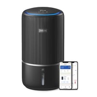 Purificator și umidificator 2-în-1 Philips Seria 3400 cu filtru HEPA NanoProtect, negru, pentru camere de până la 78 m² 1