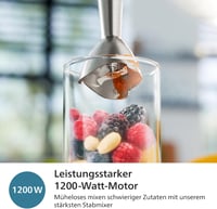 Philips 5000 Serie 1200W Stabmixer ProMix SpeedTouch Technológia Fekete 2