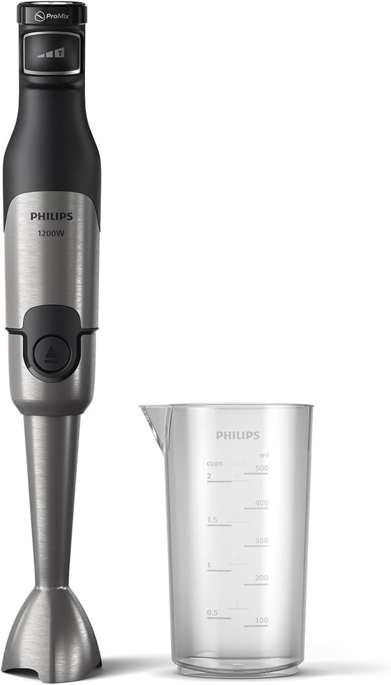 Philips 5000 Serie 1200W Stabmixer ProMix SpeedTouch Technológia Fekete