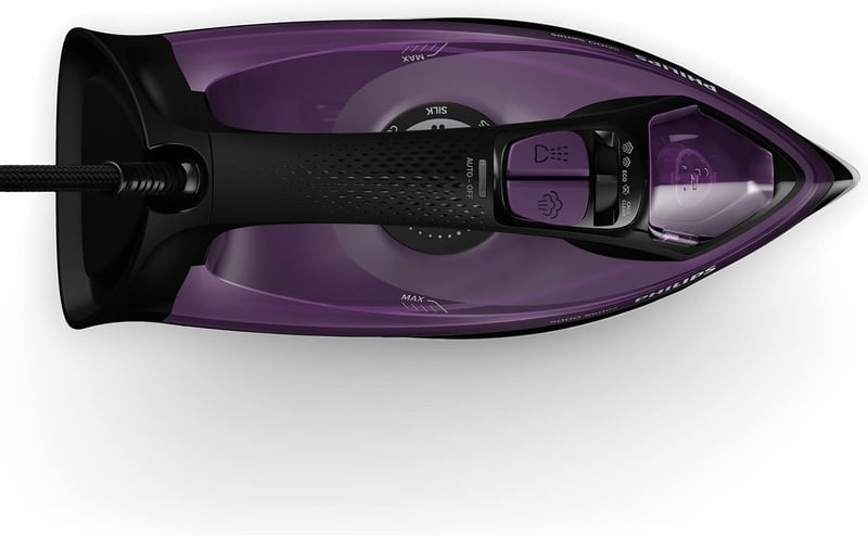 Philips 5000 Series 2400W gőzvasaló 45g/perc gőzkibocsátás fekete-lila