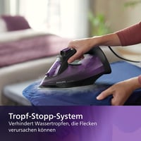 Philips 5000 Series 2400W gőzvasaló 45g/perc gőzkibocsátás fekete-lila 7