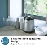 Philips 5000 Series osobni blender za smoothie, 700 ml Tritan posuda, ProBlend Plus tehnologija, odvojive oštrice, srebrni (HR2764/00) 5