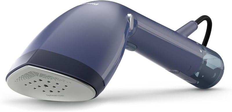 Philips 7000 Series 1500W gőzölő OptimalTEMP fém talppal, 28g/min, utazótáskával