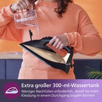 Philips 7000 Series gőzölős vasaló 50g/min folyamatos gőz 250g gőzlökés 7