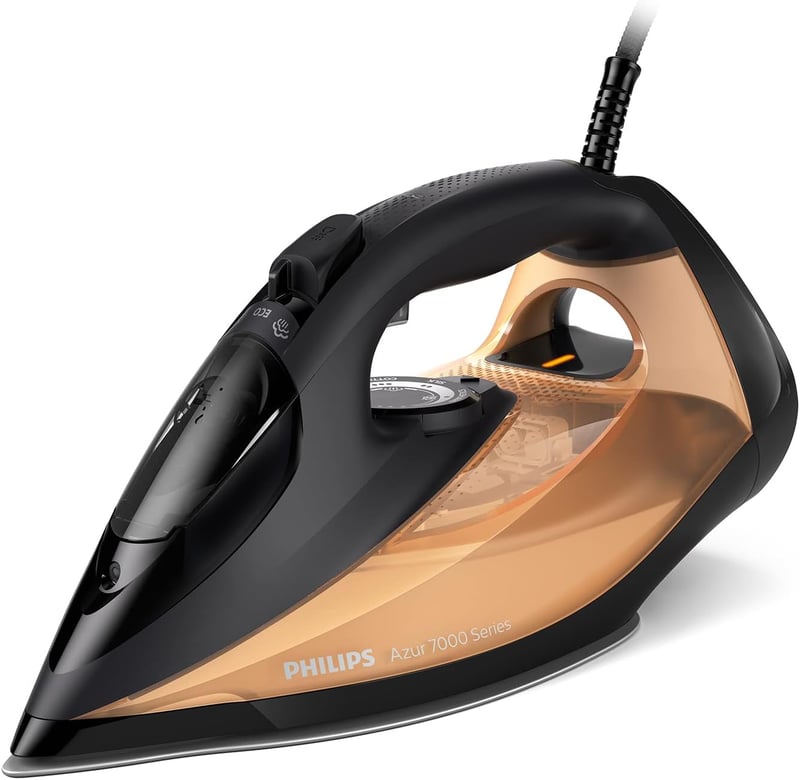 Philips 7000 Series gőzölős vasaló 50g/min folyamatos gőz 250g gőzlökés