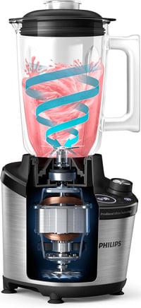 Blender Philips Seria 7000 din oțel inoxidabil, putere 1500 W, blender vertical 3