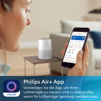 Purificator de aer Philips AC0650/10 Seria 600, filtru HEPA, pentru camere de până la 44 m², ideal pentru persoanele alergice, silențios, eficient energetic, control prin aplicație, alb 6