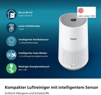 Philips AC0651/10 600 Series Légtisztító HEPA Szűrővel, Allergia Elleni Védelemmel 3