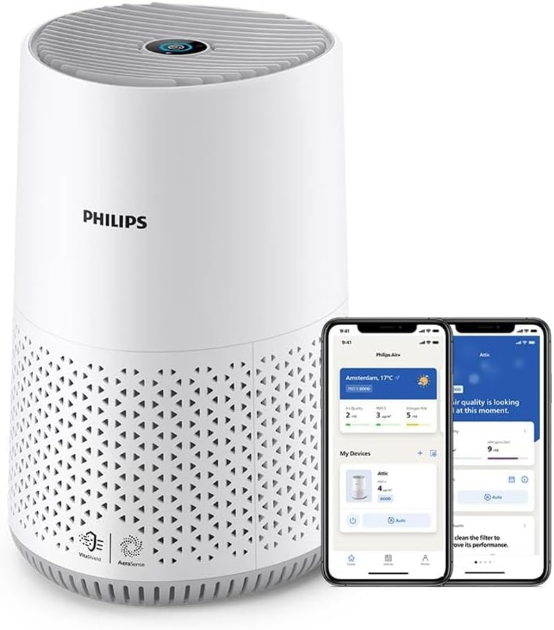 Philips AC0651/10 600 Series Légtisztító HEPA Szűrővel, Allergia Elleni Védelemmel