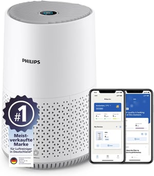 Philips AC0651/10 600 Series pročistač zraka s HEPA filterom, 44 m², upravljanje putem aplikacije - bijeli