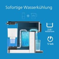 Philips ADD5980/31 Výdajník vody - Dávkovač filtrovanej studenej a horúcej vody, 2,8 l, 6 nastavení teploty, dotyková obrazovka, strieborno-čierny 4