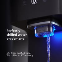 Philips ADD6921DG fordított ozmózis vízállomás – meleg és hideg víz, UV-C, remineralizáció, TDS-monitor, 6 literes tartály, 1 éves szűrőélettartam 6