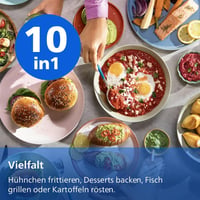 Teplovzdušná fritéza Philips Airfryer série 1000, čierna, 7,1 l 9