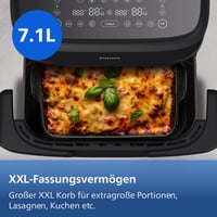 Teplovzdušná fritéza Philips Airfryer série 1000, čierna, 7,1 l 5