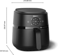 Philips Airfryer 2000 Series 4,2L digitális forró levegős sütő 13 funkcióval 8