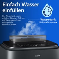 Friteuză cu aer cald și abur Philips 5000 Dual Basket, 9 L, Tehnologie RapidAir Plus, Negru 8