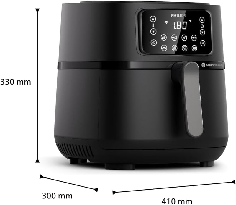 Philips Airfryer 5000 XXL 7,2L Hot Air Fryer WiFi 16 az 1-ben Rapid Air Technológia