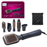 Aparat de coafat Philips AirStyler Seria 5000 cu 5 accesorii – model BHA530/00, uscător de păr și aparat de coafat multifuncțional 1
