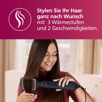Aparat de coafat Philips AirStyler Seria 5000 cu 5 accesorii – model BHA530/00, uscător de păr și aparat de coafat multifuncțional 5