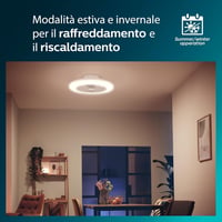 Philips Amigo LED mennyezeti lámpa ventilátor 60W távirányítóval 49cm - 49cm Durchmesser, White Light 3