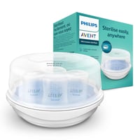 Philips Avent Mikrohullámú Gőzsterilizátor 4 Flaskonhoz Fehér SCF281/02 1