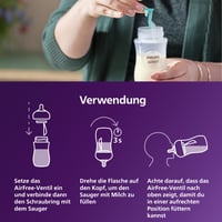 Dojčenská fľaša Philips Avent Natural Response SCY673/81 s ventilom AirFree, 260 ml, bez BPA, so vzorom slona, od 1 mesiaca 8