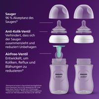 Dojčenská fľaša Philips Avent Natural Response SCY673/81 s ventilom AirFree, 260 ml, bez BPA, so vzorom slona, od 1 mesiaca 9