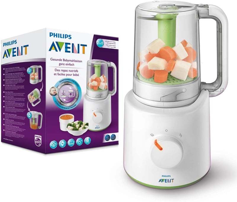 Philips Avent SCF870/20 2az1-ben babatápkészítő fehér