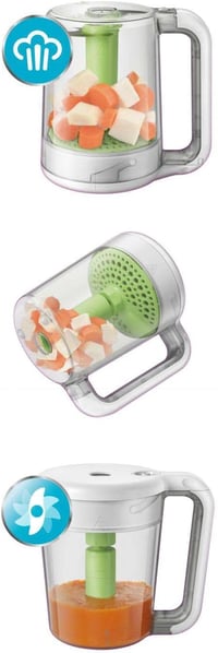 Philips Avent SCF870/20 2az1-ben babatápkészítő fehér 6