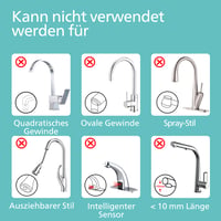 Philips AWP3756P1/10 Filtar za vodu za slavinu s ultrafiltracijom i digitalnim zaslonom, kapacitet filtracije 1200 L 7