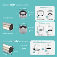 Philips AWP3756P1/10 Filtar za vodu za slavinu s ultrafiltracijom i digitalnim zaslonom, kapacitet filtracije 1200 L 6